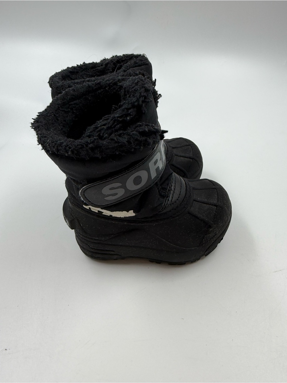 Sorel youth winter boots infant size 6 black